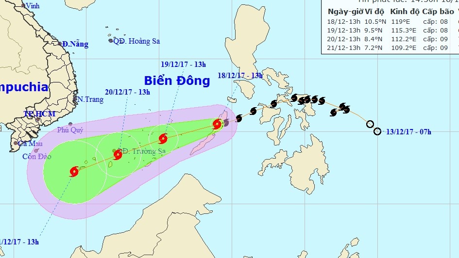 Biển Đông đón bão số 15 ảnh 1 Bien Dong don bao so 15 anh 1