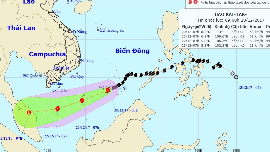 Bao Kai-tak giat cap 11 tien sau vao Bien Dong hinh anh