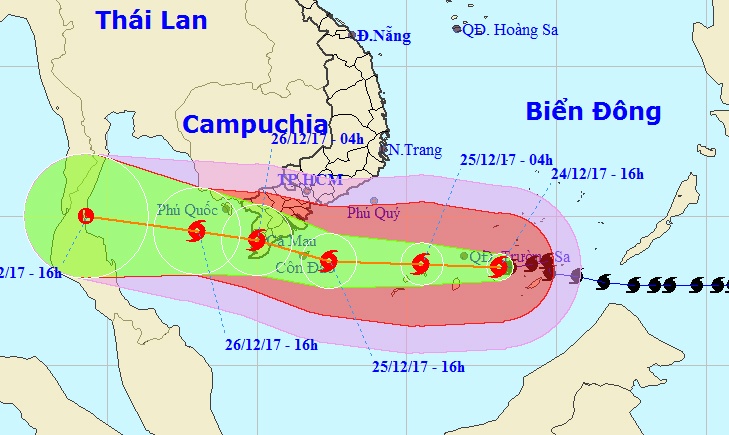 Bao so 16 - Tembin dang o giai doan manh nhat hinh anh
