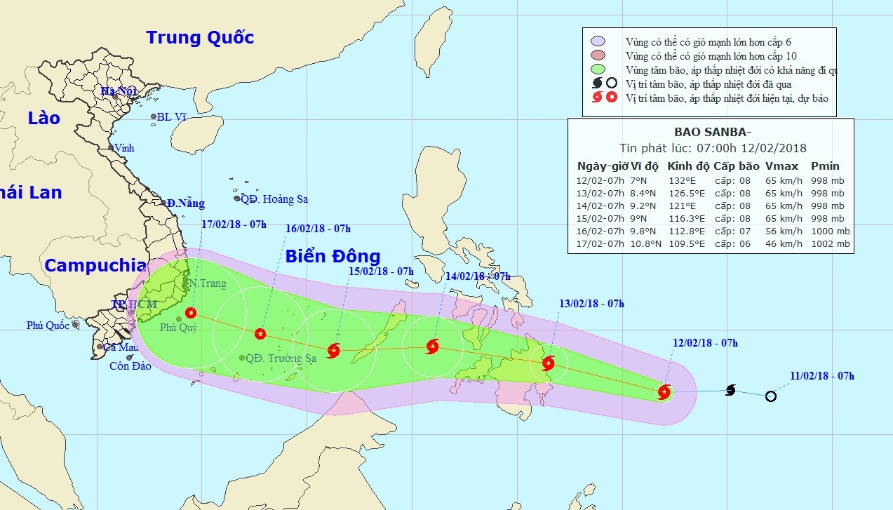 bão trên Biển Đông ảnh 1 bao tren Bien Dong anh 1