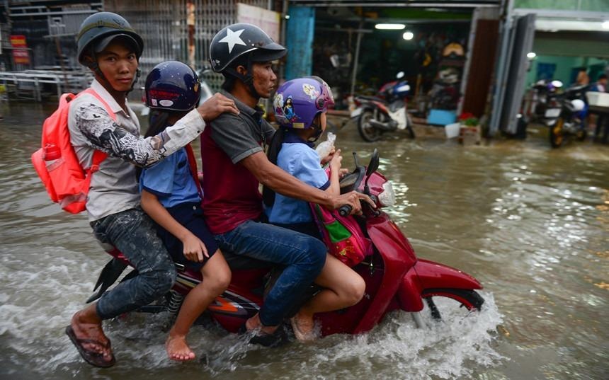 Ha Noi, Sai Gon chiu nhieu ton thuong do bien doi khi hau hinh anh