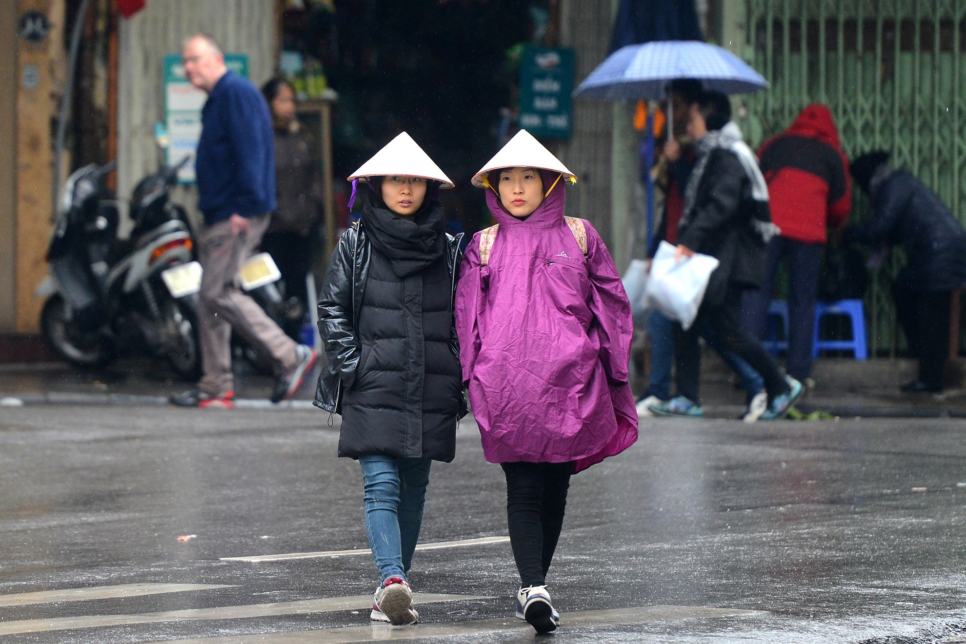 Mien Bac chuyen mua ret anh 1