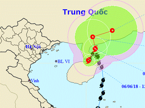 Bao so 2 huong vao Trung Quoc, phia Bac de phong mua dong, sat lo dat hinh anh