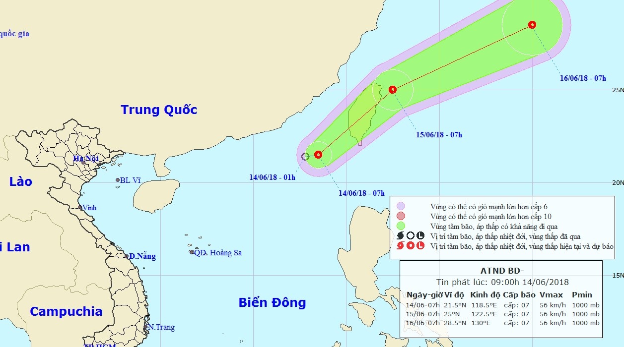 vùng áp thấp trên Biển Đông ảnh 1 vung ap thap tren Bien Dong anh 1