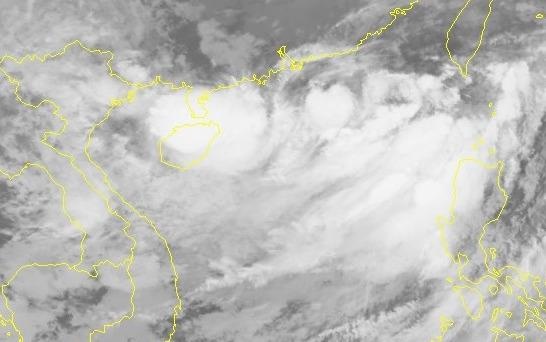 Xuat hien ap thap nhiet doi tren Bien Dong hinh anh