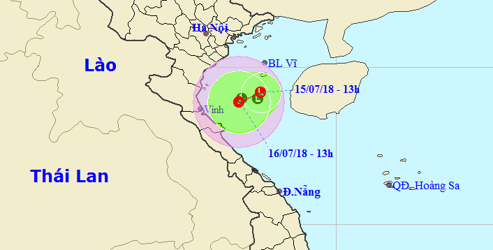 thoi tiet xau o vinh bac bo anh 1