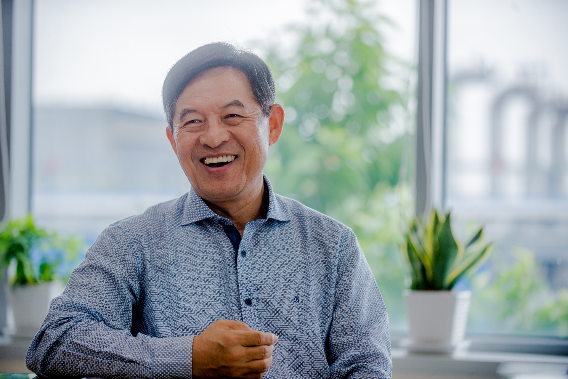 TGD Samsung Viet Nam trai long ve nguon nhan luc Viet hinh anh