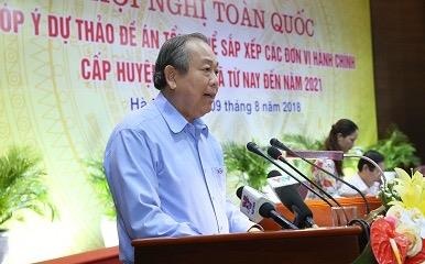 Sap xep lai don vi hanh chinh tranh 'vat chanh bo vo' hinh anh