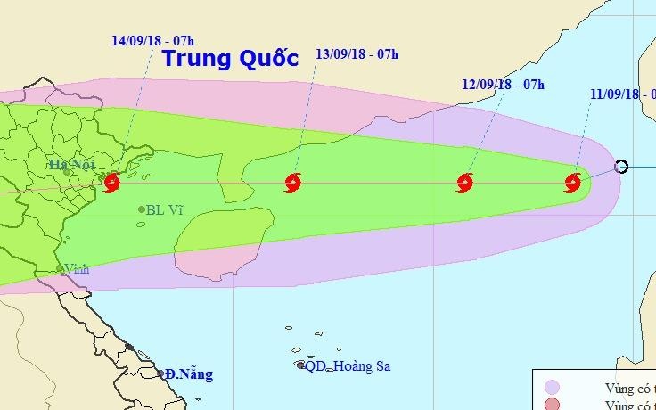 Bien Dong don con bao so 5, Bac Bo mua lon hinh anh