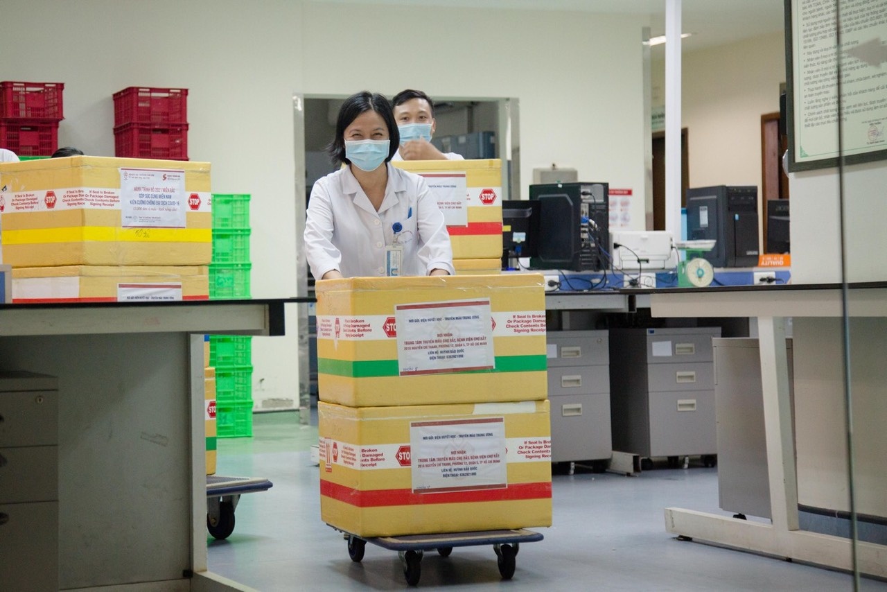 Trung tâm truyền máu Chợ Rẫy ảnh 2 Trung tam truyen mau Cho Ray anh 2