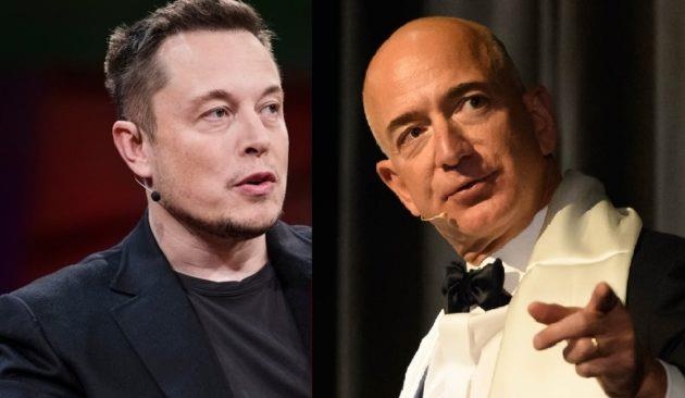 Elon Musk 'da deu' tho tuc tau vu tru moi cua Jeff Bezos hinh anh