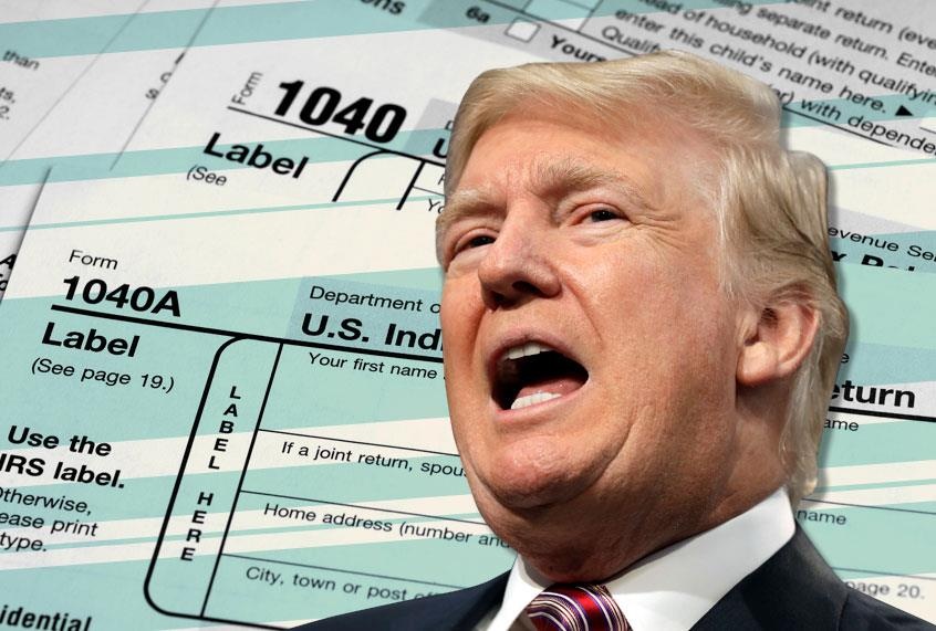 Tong thong Trump bi nghi gian lan tai chinh hinh anh