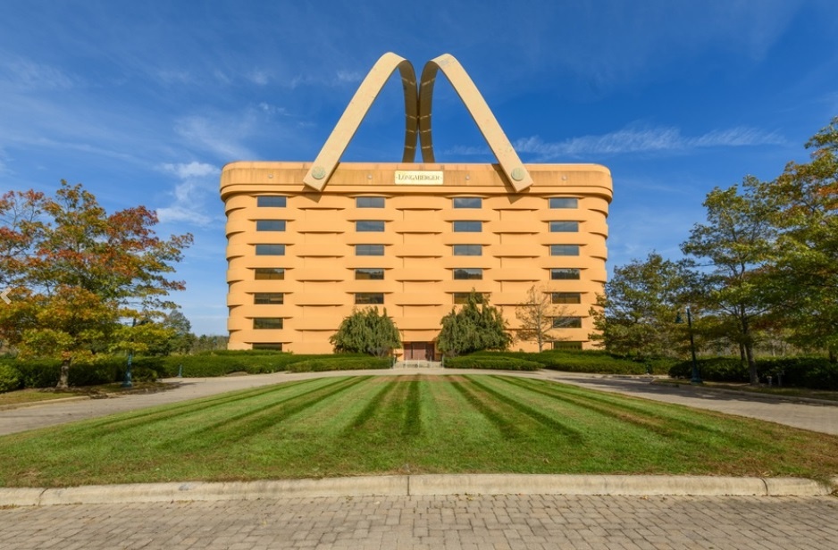 Toa nha hinh gio xach tai My hinh anh