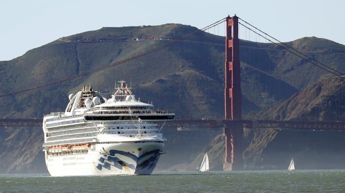 Hanh trinh tro ve cua du khach tren tau Grand Princess hinh anh