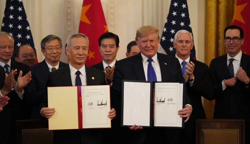 Trung Quốc mua hàng hóa của Mỹ ảnh 2 Trung Quoc mua hang hoa cua My anh 2