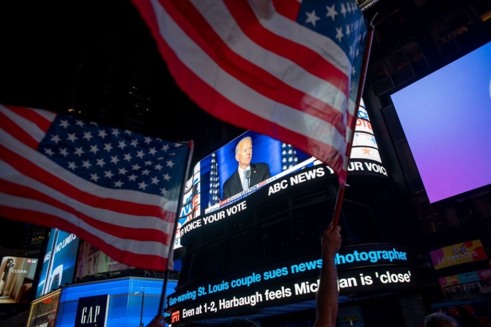 cổ phiếu tăng sau khi ông Biden đắc cử ảnh 1 co phieu tang sau khi ong Biden dac cu anh 1