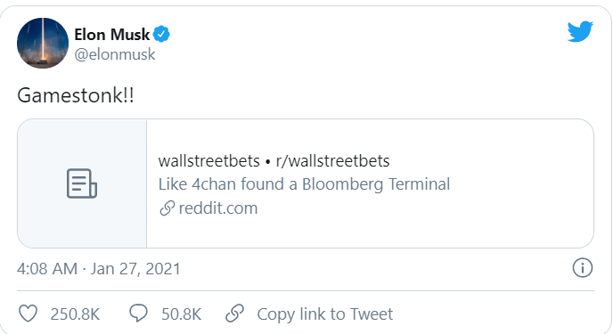 dong tweet cua elon musk anh 1
