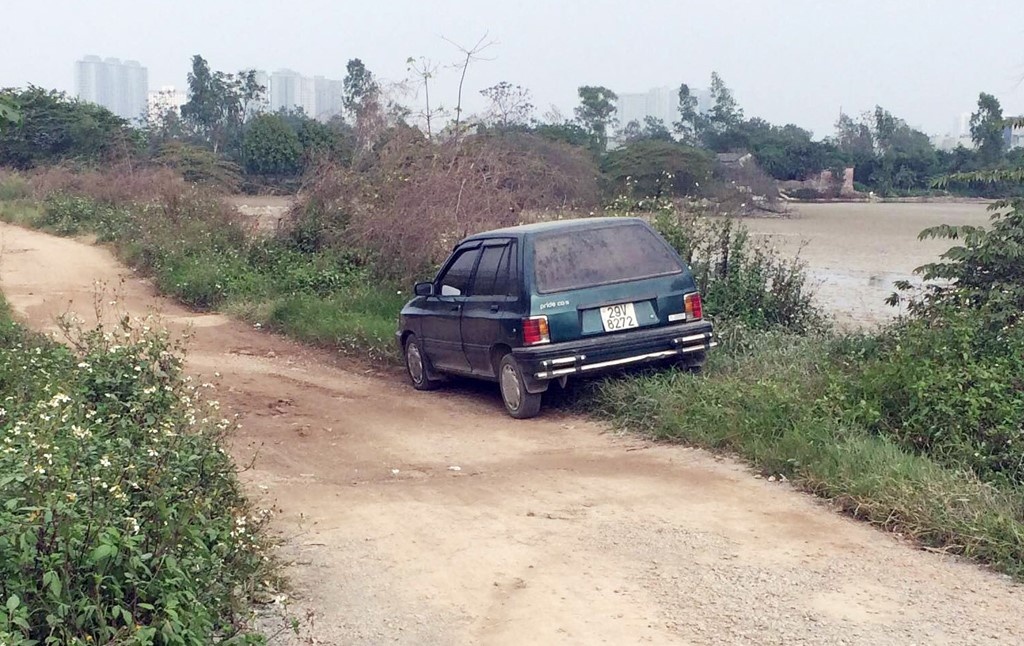 Trom xe vang o Ha Noi anh 2