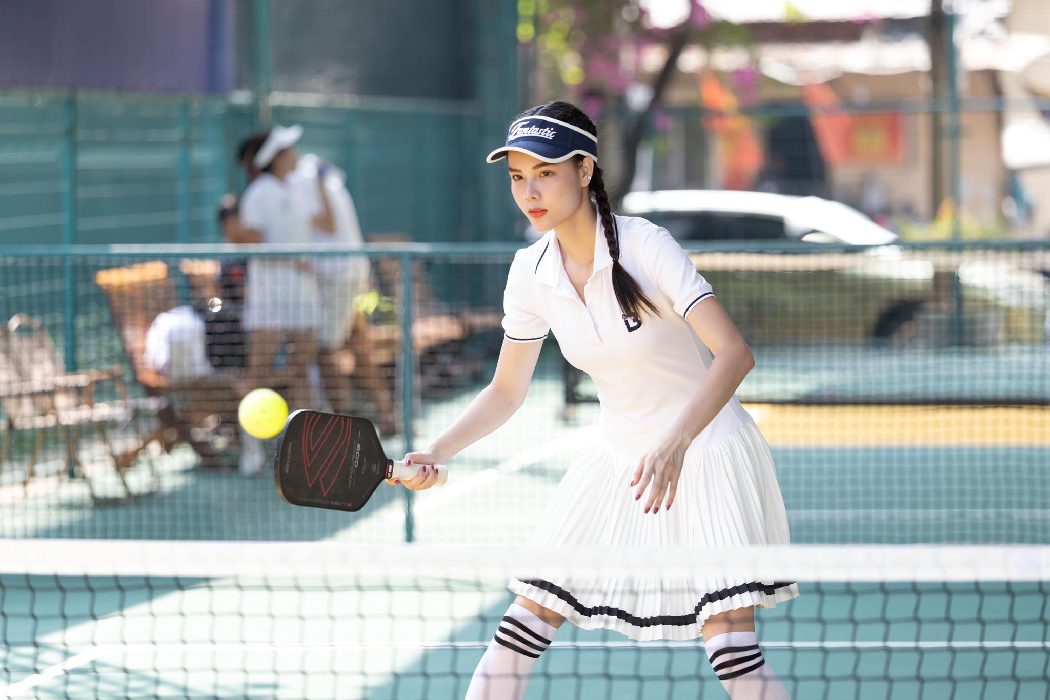 Pickleball nhe nhang, vi sao Ky Han bi gay xuong dui? hinh anh