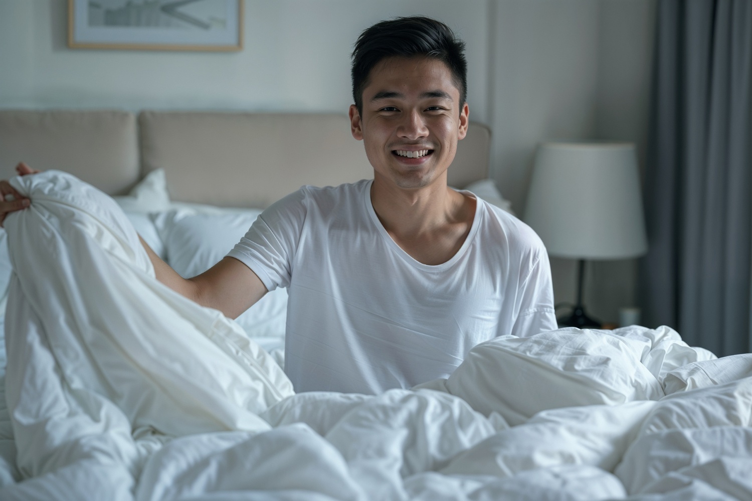 Viec lam buoi sang gay hai nhu ruou bia nhieu nam gioi hay mac hinh anh