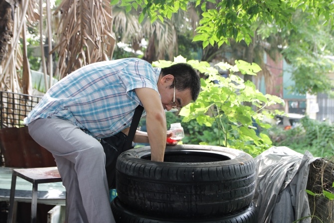 Ha Noi co them 19 o dich sot xuat huyet trong tuan qua hinh anh