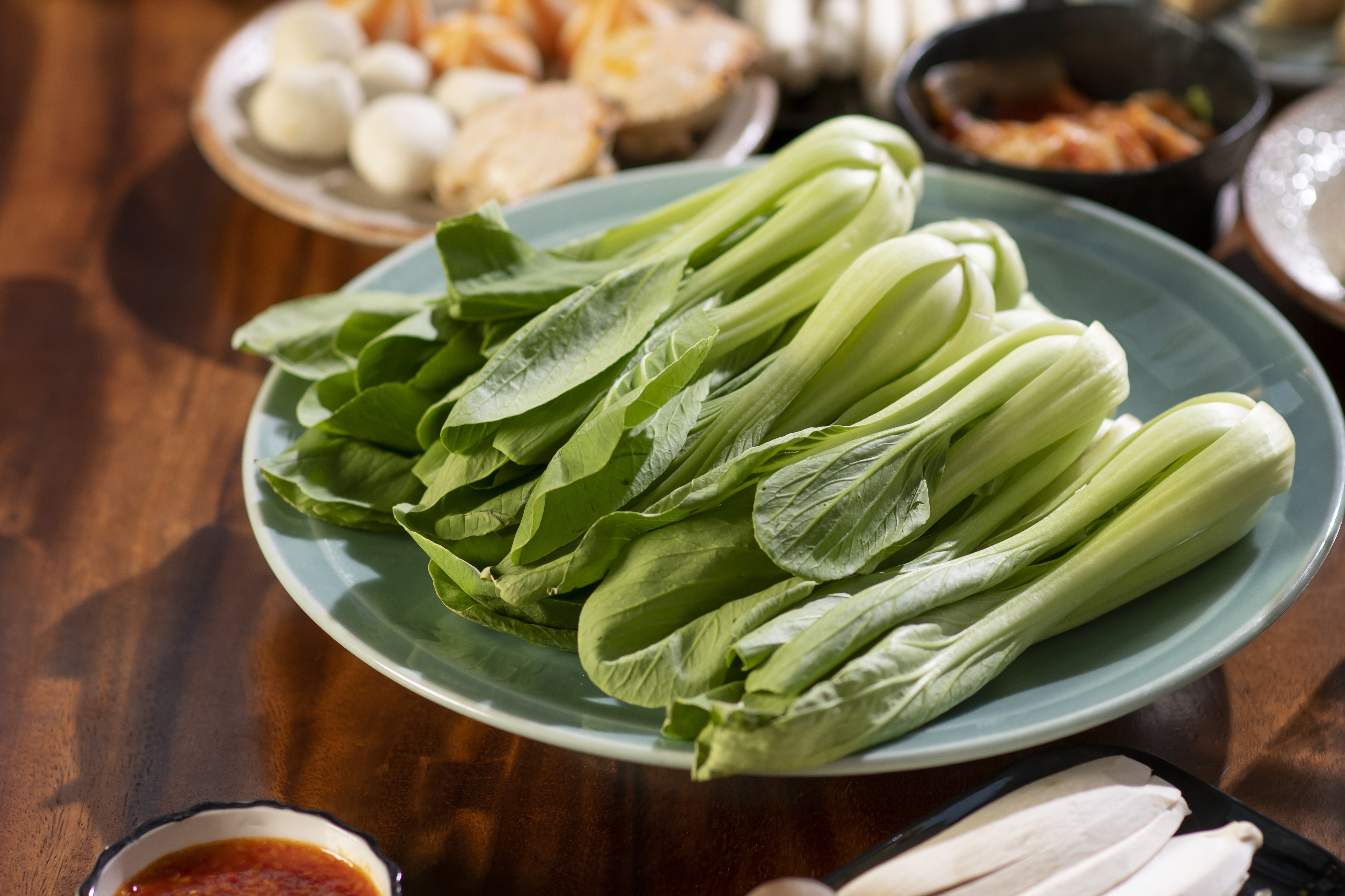 Loai rau quen tren mam com gia dinh la 'thuoc bo' cho he tieu hoa, tim hinh anh