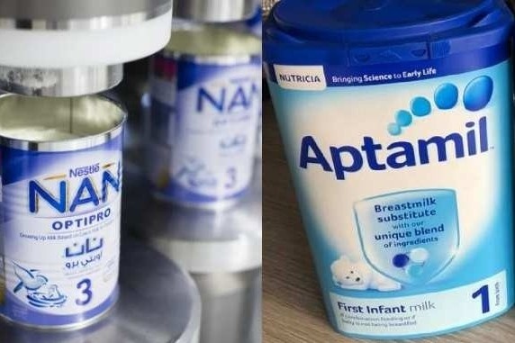 Chua day 1 thang, Nestle va Aptamil thu hoi sua tai loat quoc gia hinh anh