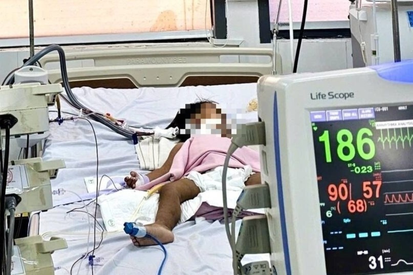 2 ngay sot khong giam, be gai suyt mat mang vi chan doan bat ngo hinh anh