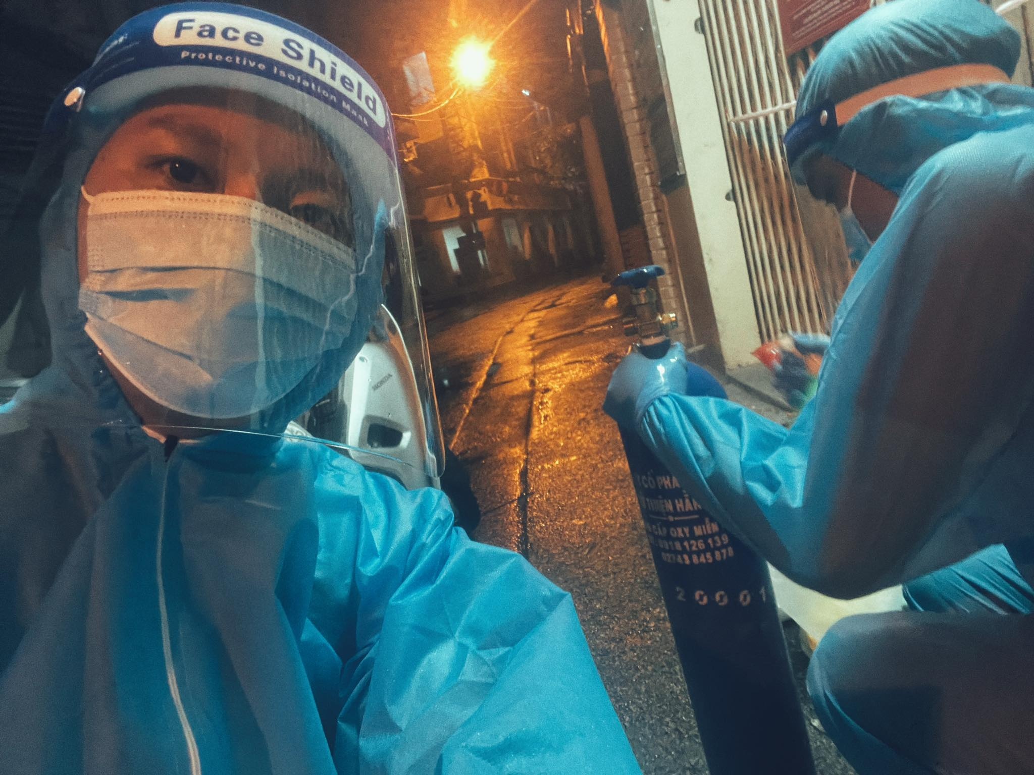 F0 khỏi bệnh làm tình nguyện viên chở oxy ảnh 4 F0 khoi benh lam tinh nguyen vien cho oxy anh 4