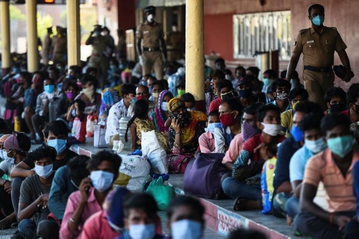 Covid-19,  dich benh,  An Do anh 5