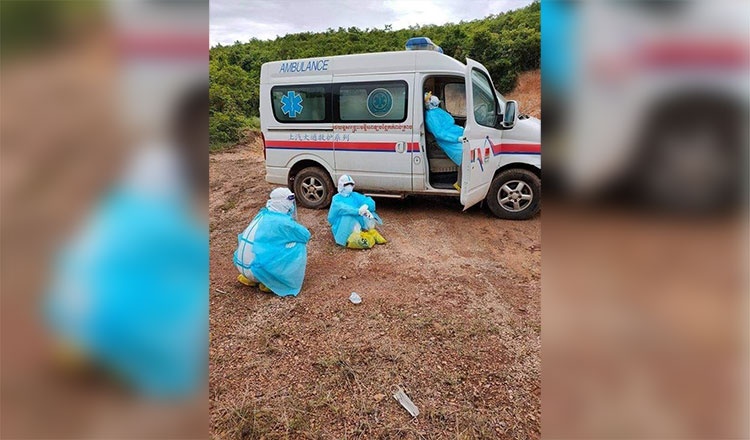 Benh nhan Covid-19 Campuchia dot tu khi dang tap the duc hinh anh