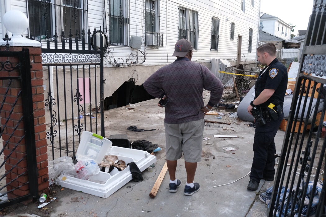 bao Ida,  hau qua,  New York anh 2