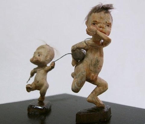 Bup be go 20 cm gia nghin do hinh anh