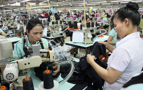 Ngày 19-5 tại Công ty may mặc Kim Hồng (100% vốn Đài Loan), tất cả 1.350 công nhân đã trở lại làm việc