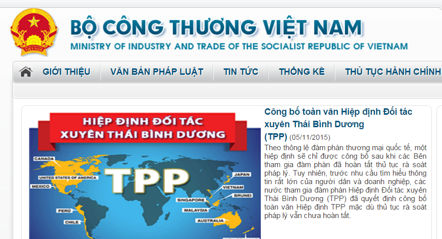 Viet Nam cong bo toan van TPP hinh anh