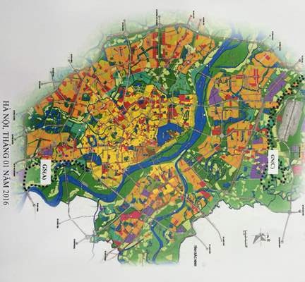 Vung ven Ha Noi them 2 phan khu do thi quy mo lon hinh anh