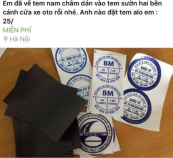 Dich vu ban tem nam cham cho tai xe Uber, Grab no ro hinh anh