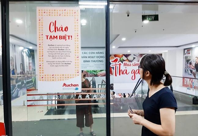 Auchan chính thức nói lời tạm biệt thị trường Việt Nam ảnh 1 Auchan chinh thuc noi loi tam biet thi truong Viet Nam anh 1