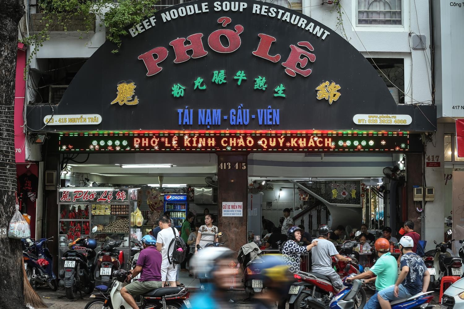 pho Le o Sai Gon anh 1