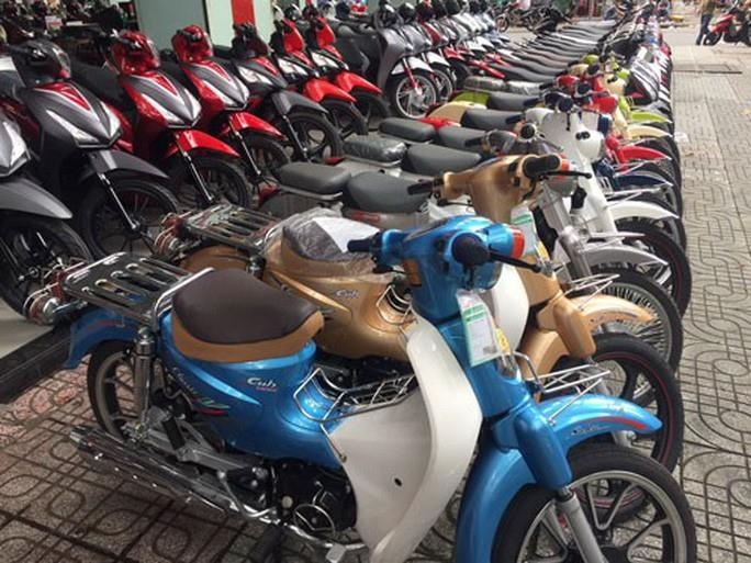 Xe may nhai kieu dang tai xuat hinh anh