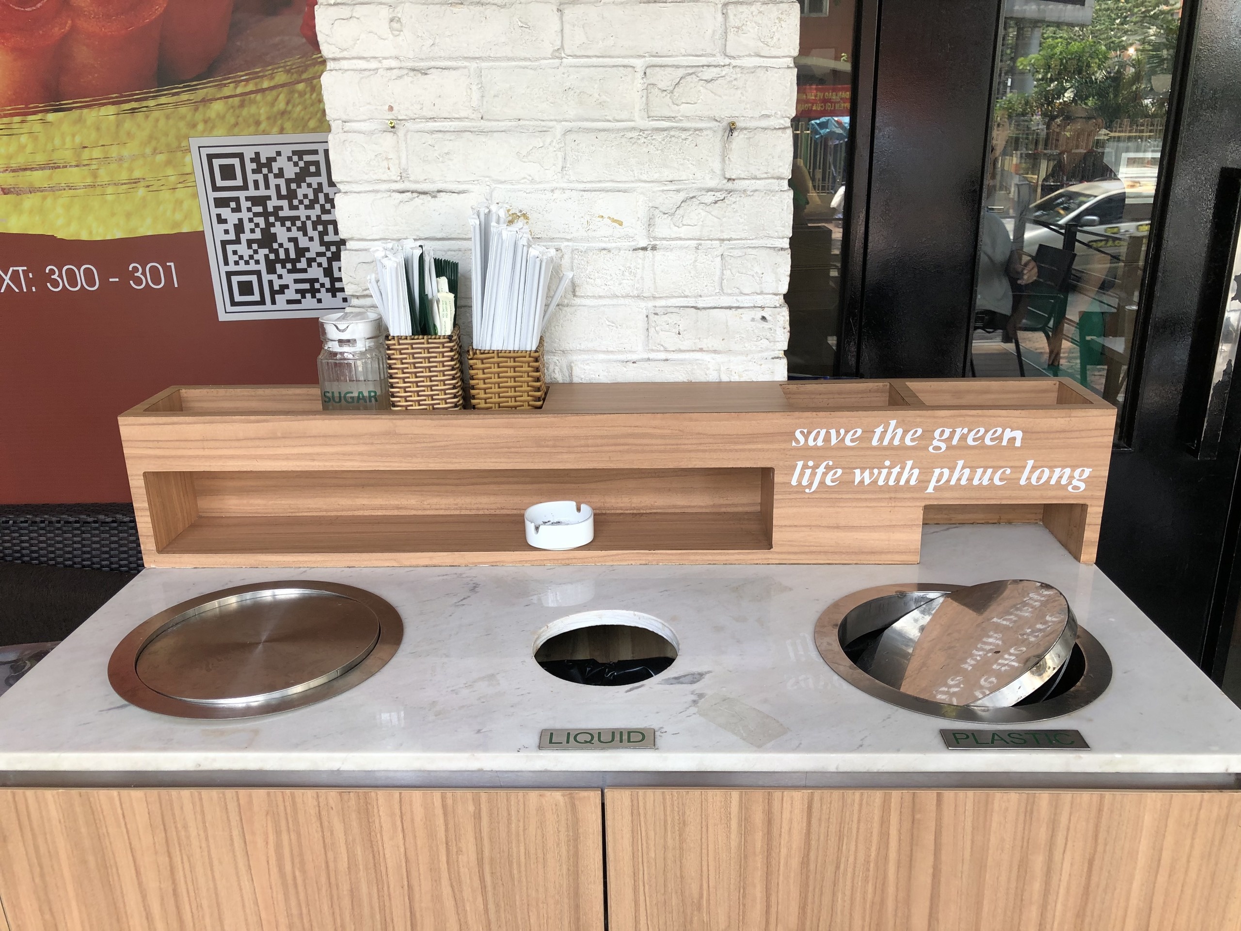 Phúc Long phân loại rác ảnh 1 Phuc Long phan loai rac anh 1