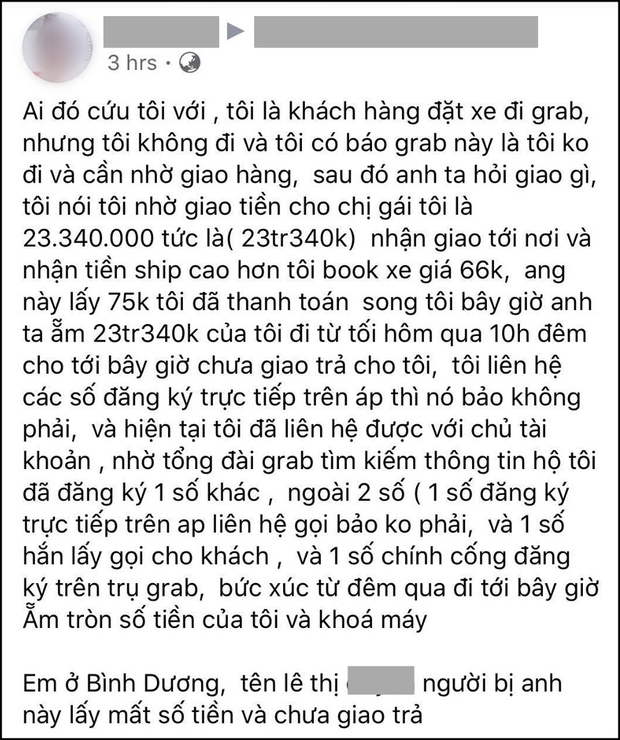 tai xe GrabBike om tien bo tron anh 1