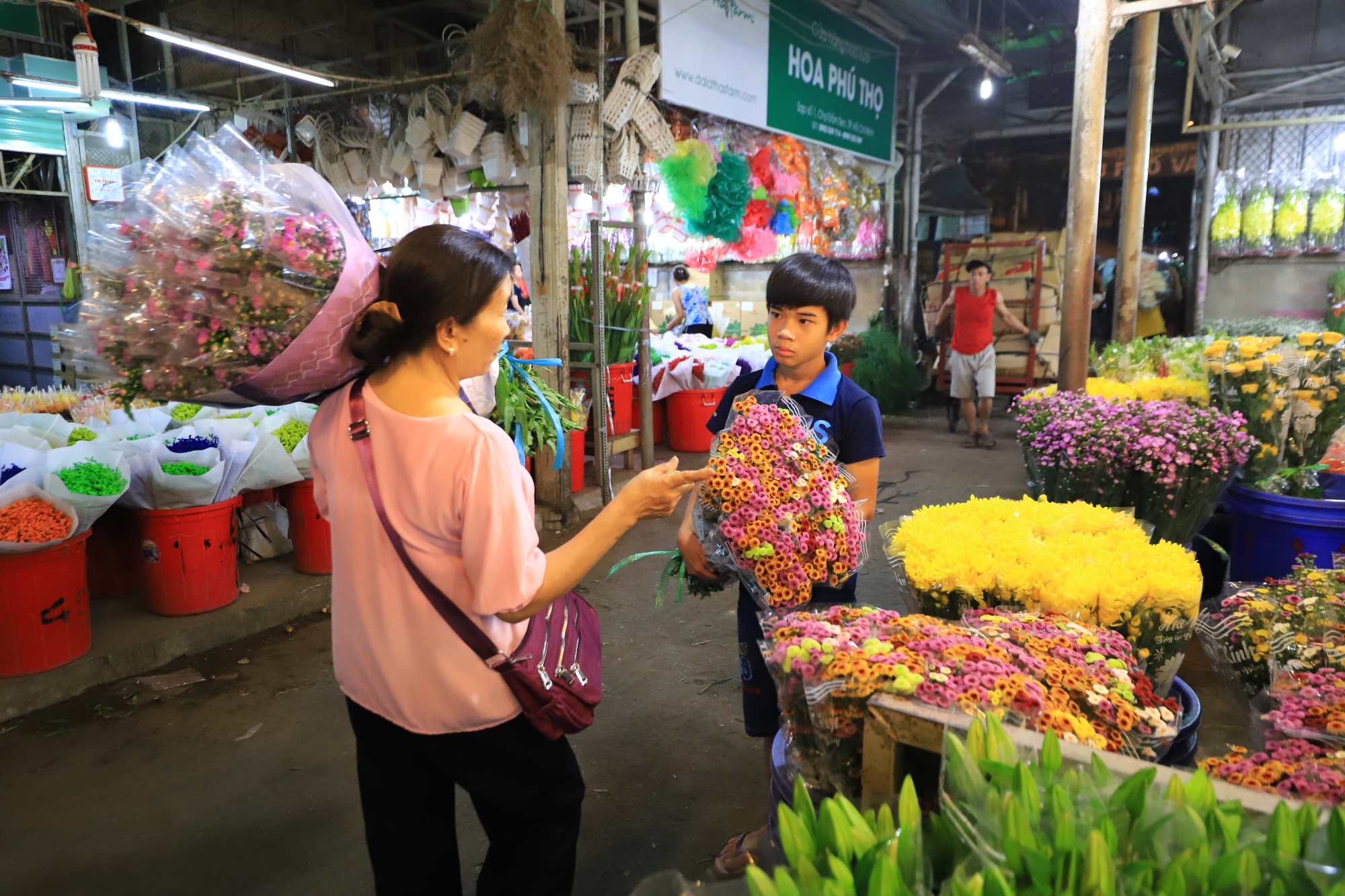 cho hoa si Dam Sen anh 11