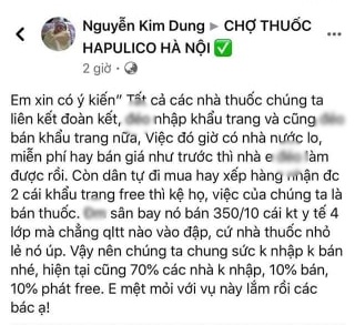 khong ban khau trang anh 1