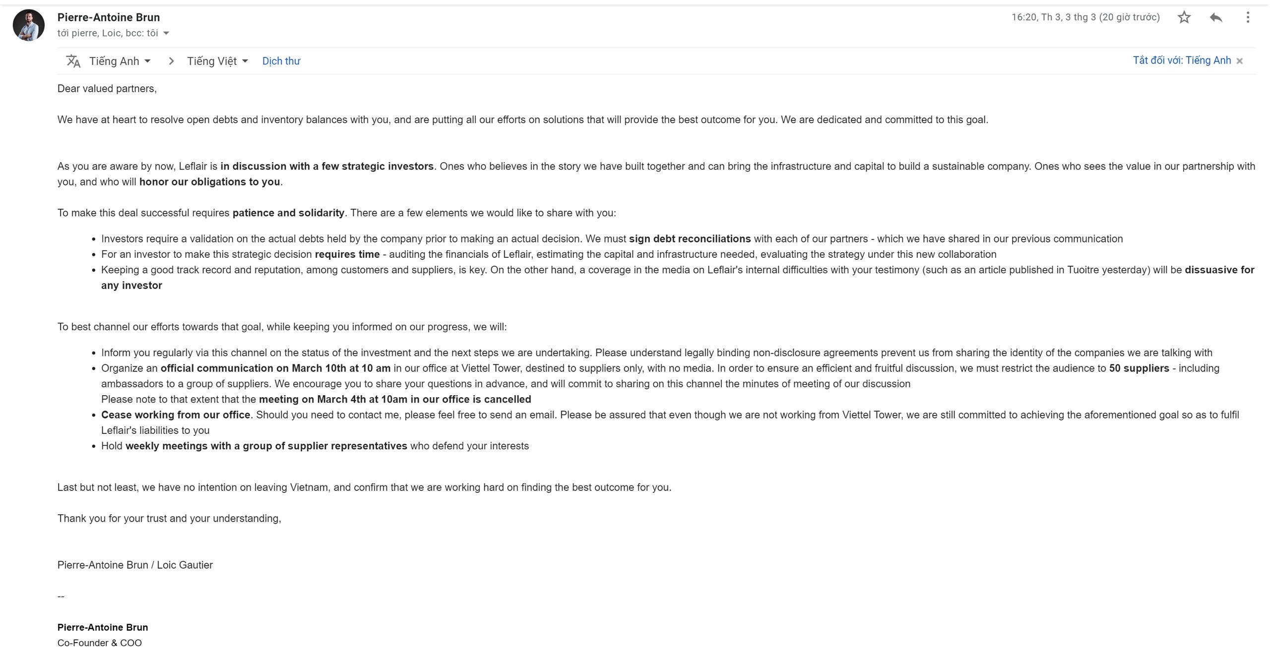 Leflair bi to no hang chuc ty dong anh 2