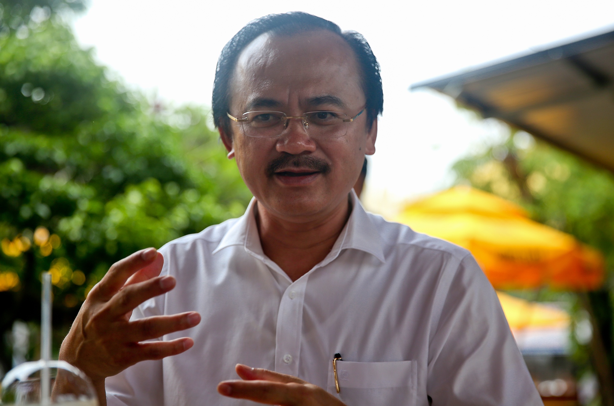 Bau Thang ke chuyen mo quan ca phe hinh anh