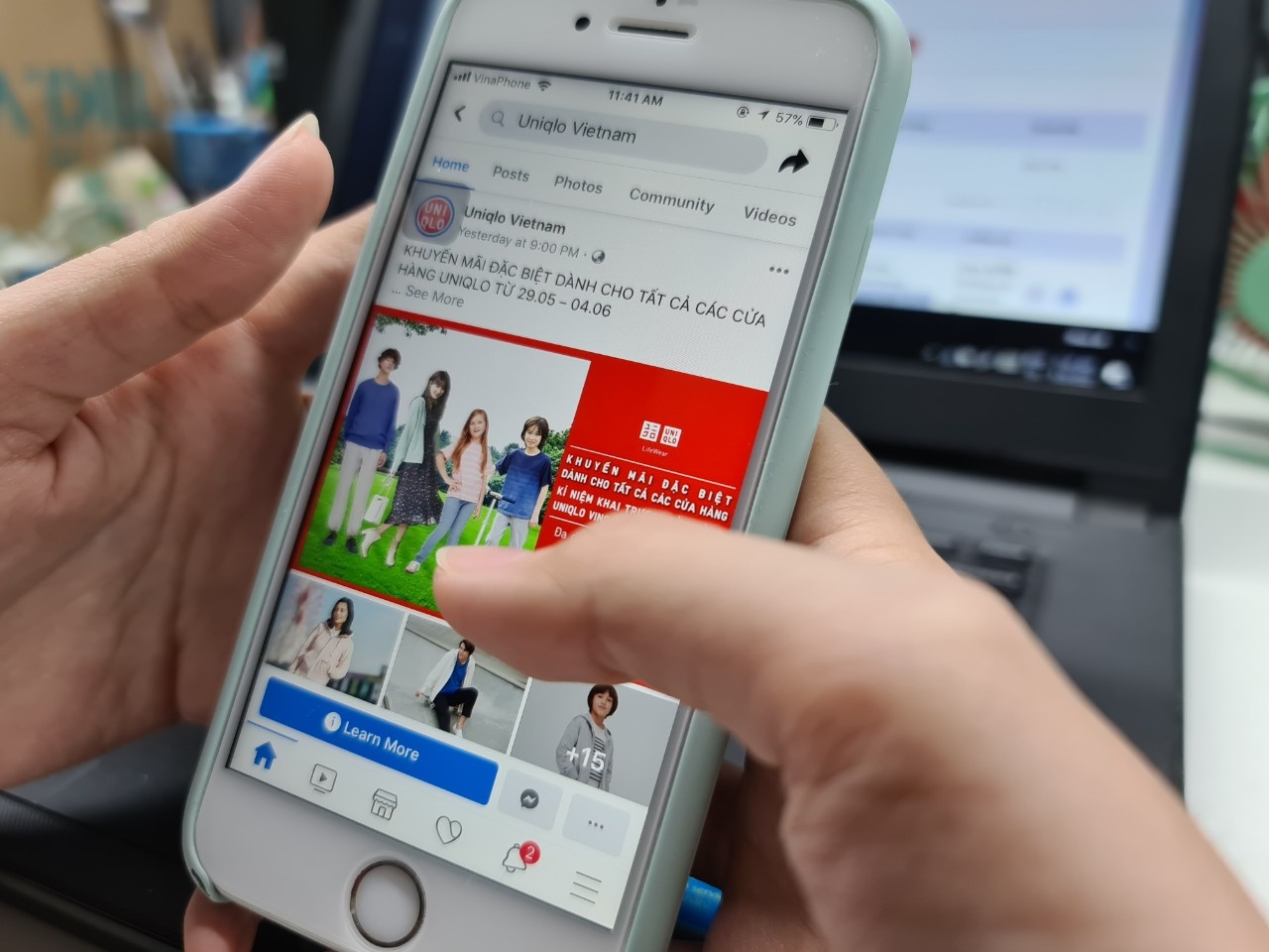 Doanh nghiep len mang keo khach ve cua hang anh 1