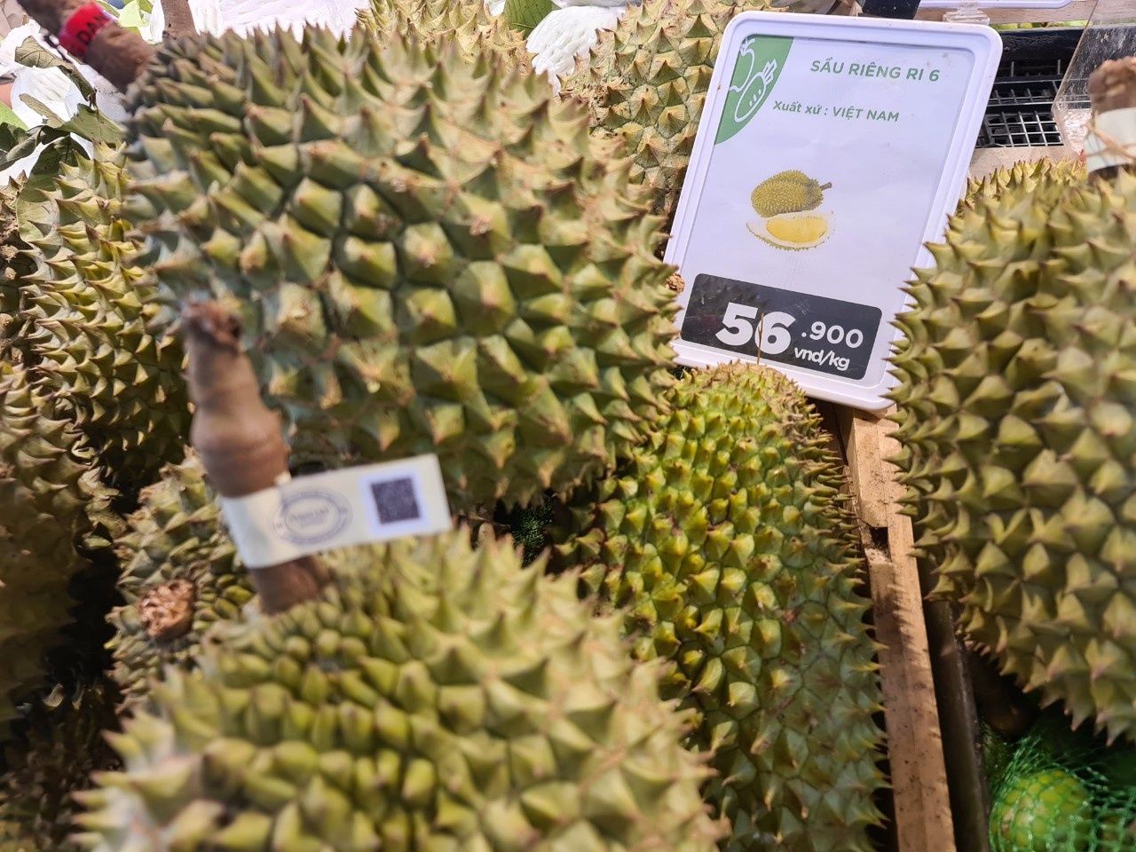 sau rieng chi con 30.000 dong/kg anh 2