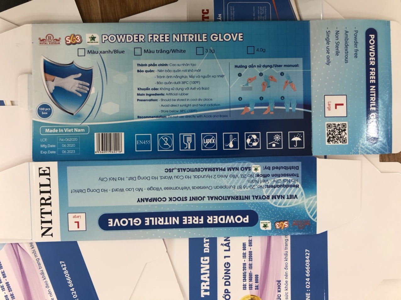 gang tay cao su khong co cong bo tieu chuan anh 1