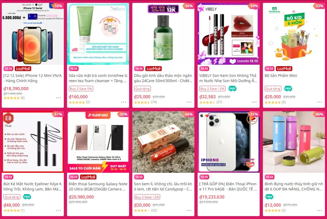 Mot nguoi dung dat hon 280 don hang online trong sang 12/12 anh 1